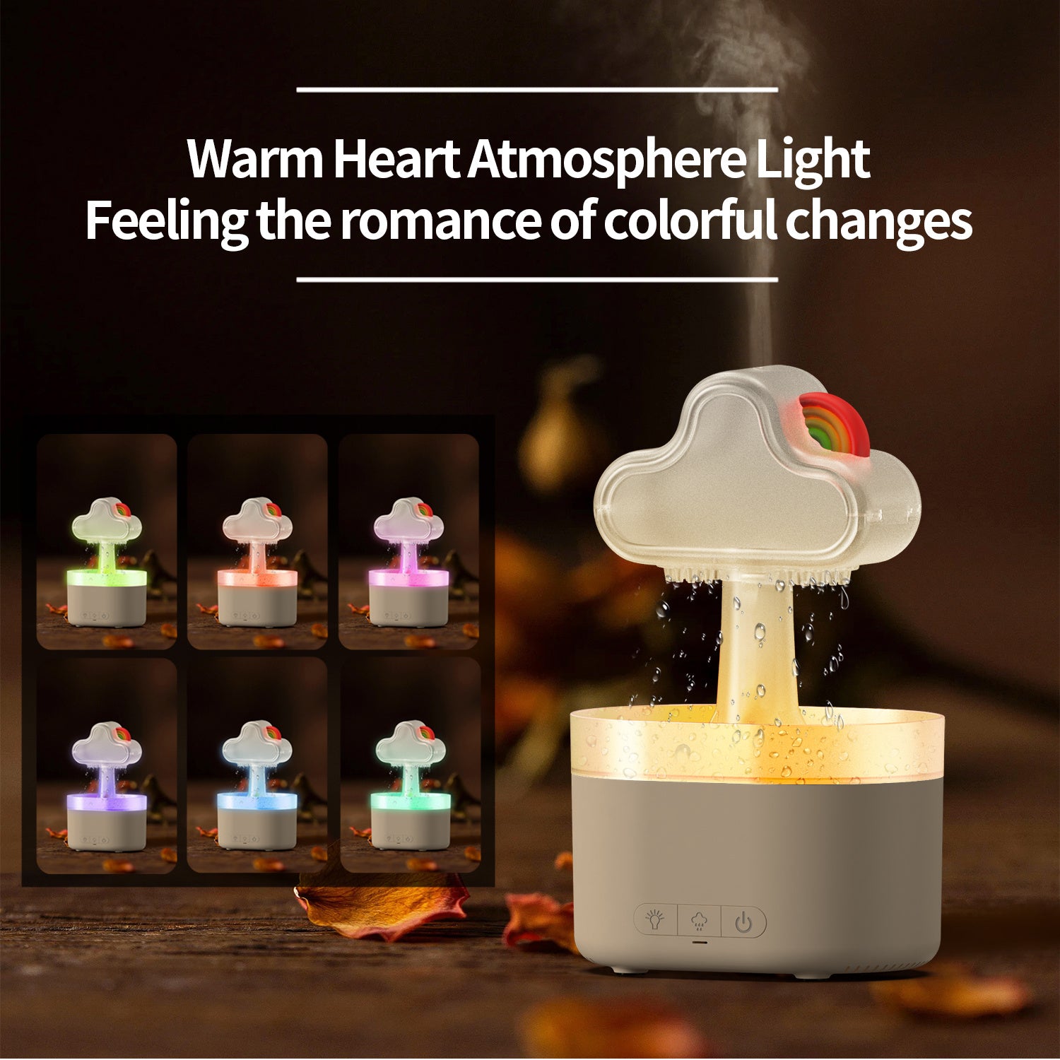 Ultrasonic Mushroom Air Humidifier