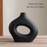 Circular Ceramic Vase