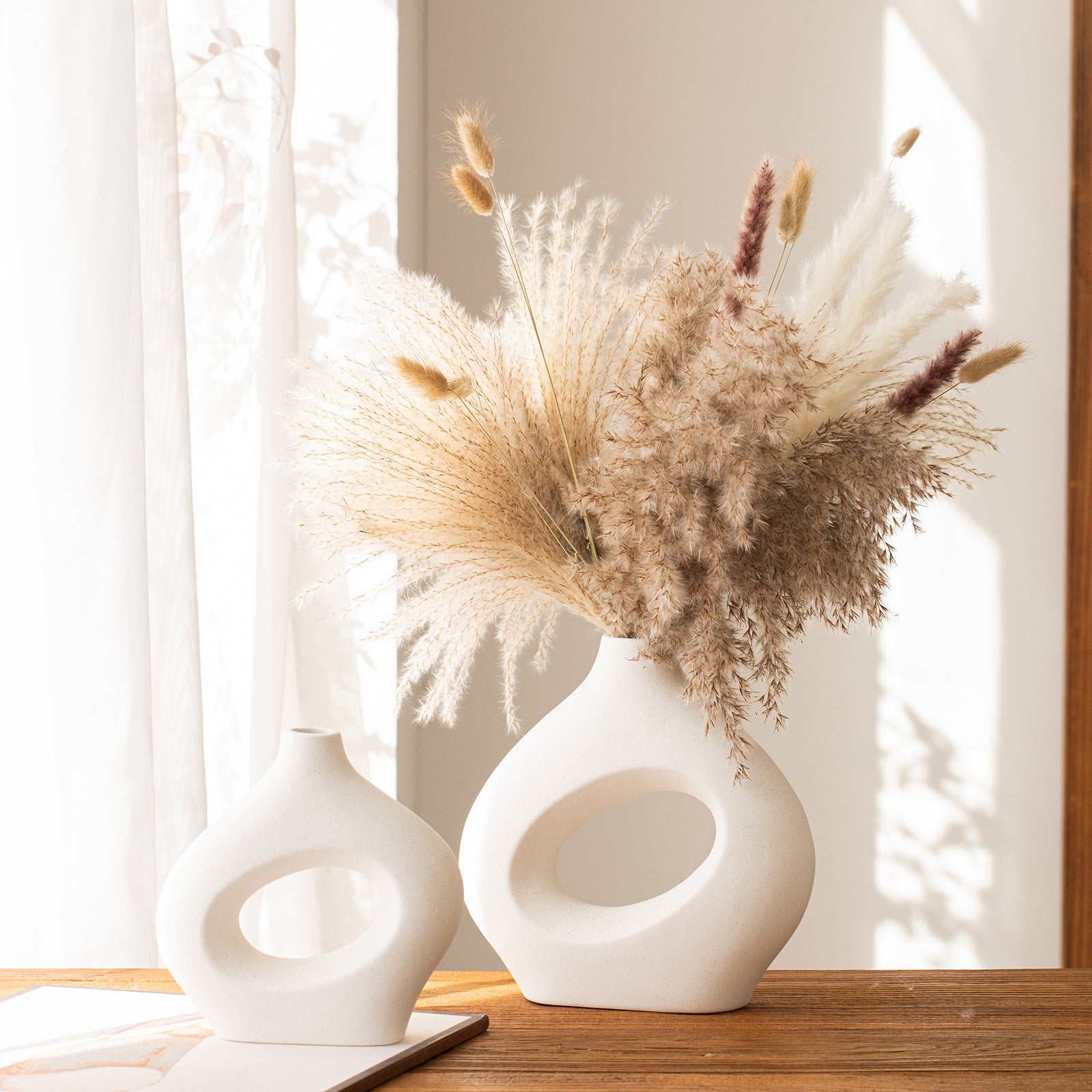Circular Ceramic Vase