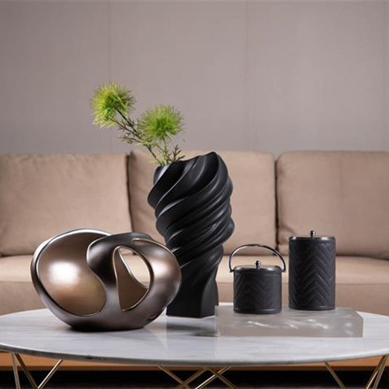 Cyclone Ceramic Vase