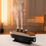 Colorful LED Steamship Oil Diffuser