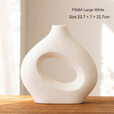 Circular Ceramic Vase