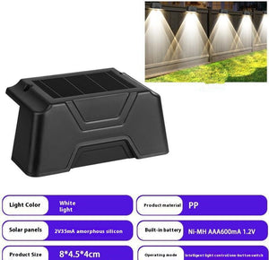 Solar Outdoor Step Railing Stair Light