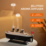 Colorful LED Steamship Oil Diffuser
