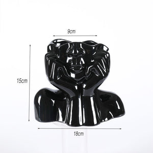 Ceramic Sculpture Flower Vase