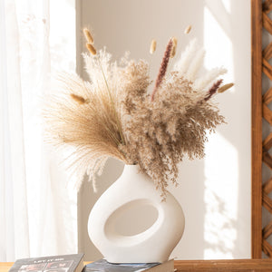 Circular Ceramic Vase