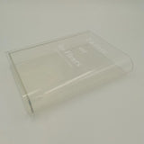 Transparent Acrylic Book Vase