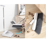 Folding Broom Dustpan Set