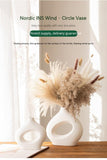 Circular Ceramic Vase