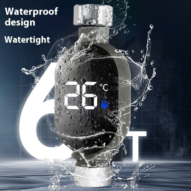 Visual LED Faucet Thermometer