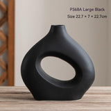 Circular Ceramic Vase