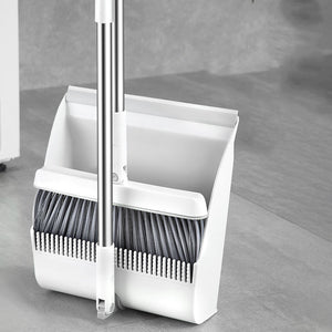 Folding Broom Dustpan Set